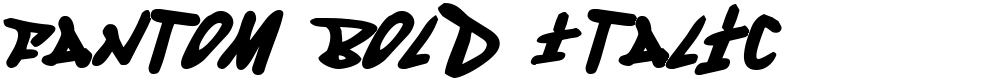 Fantom Bold Italic