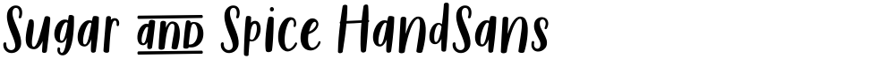 Sugar & Spice HandSans