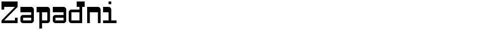 Zapadni