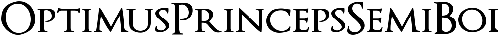 OptimusPrincepsSemiBold