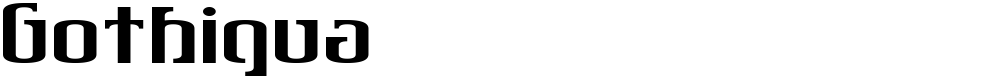 Gothiqua