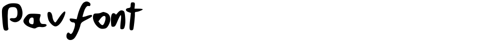 Pavfont