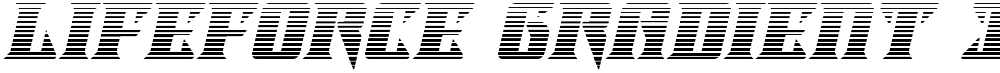 Lifeforce Gradient Italic