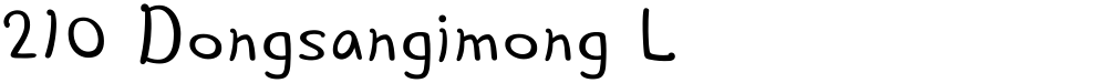 210 Dongsangimong L
