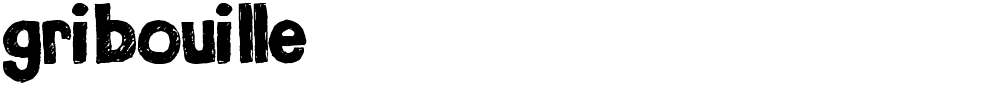 Gribouille