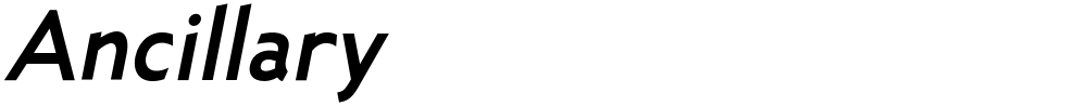 Ancillary