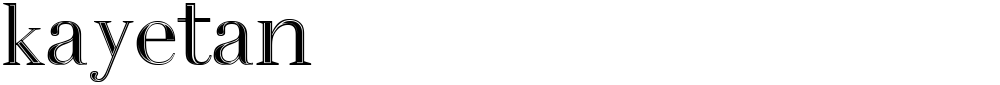 kayetan