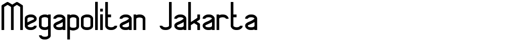 Megapolitan Jakarta