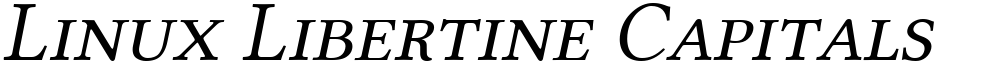 Linux Libertine Capitals