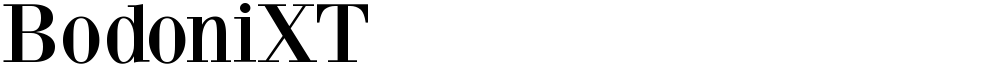 BodoniXT