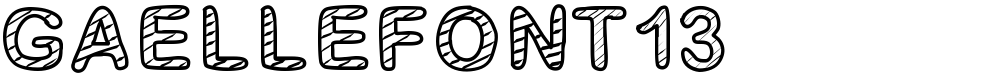 GaelleFont13