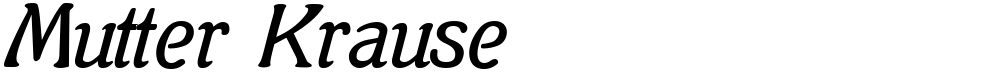 Mutter Krause
