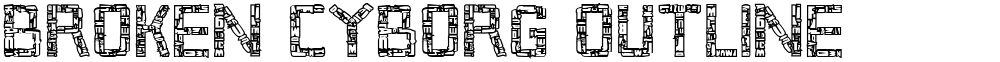 Broken Cyborg Outline