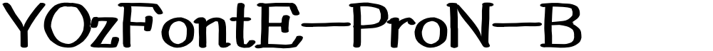 YOzFontE-ProN-B