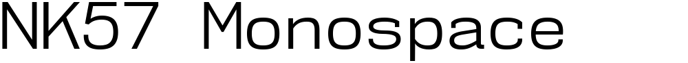 NK57 Monospace