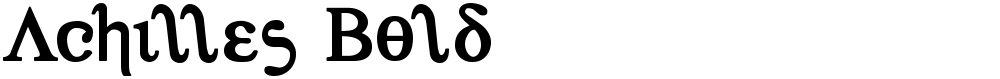 Achilles Bold