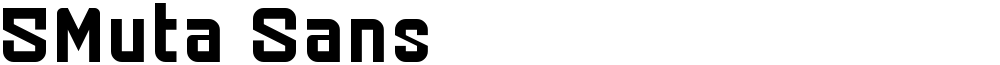 5Muta Sans