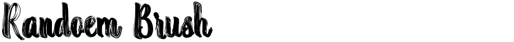 Randoem Brush