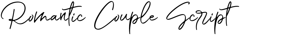 Romantic Couple Script
