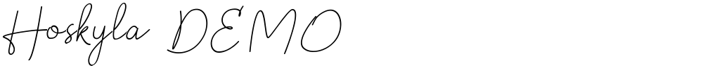 Hoskyla DEMO