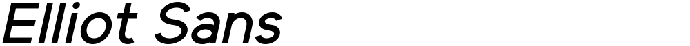 Elliot Sans