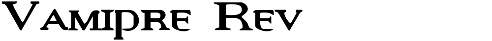 Vamipre Rev