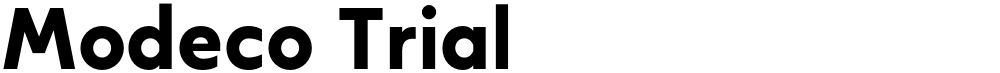 Modeco Trial