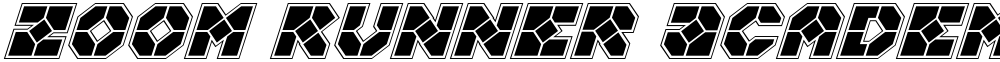 Zoom Runner Academy Italic