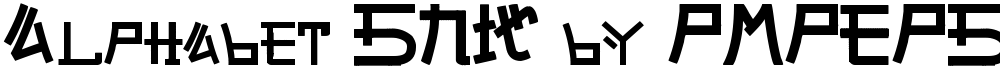 Alphabet SNK by PMPEPS