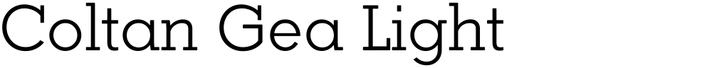 Coltan Gea Light