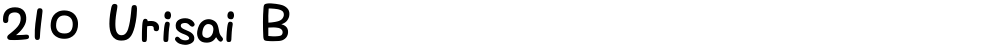 210 Urisai B