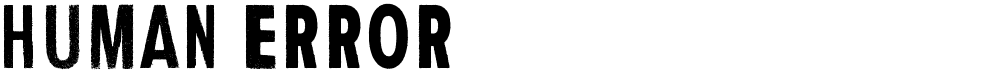 Human Error