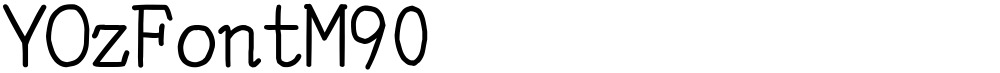 YOzFontM90