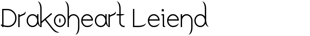 Drakoheart Leiend