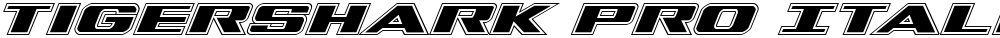 Tigershark Pro Italic