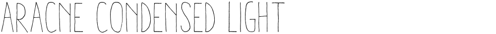 Aracne Condensed Light