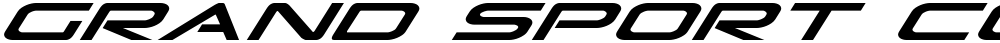 Grand Sport Condensed Italic