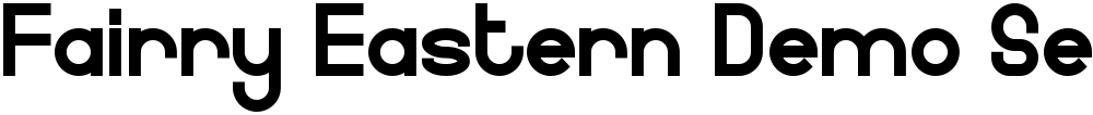 Fairry Eastern Demo Serif Bold