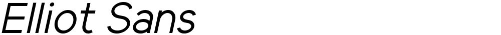Elliot Sans