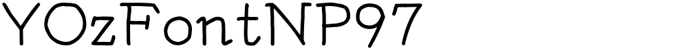 YOzFontNP97