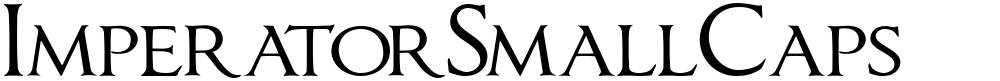ImperatorSmallCaps