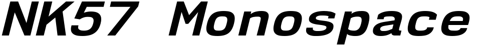 NK57 Monospace