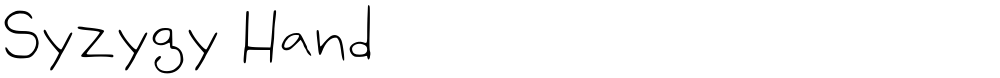 Syzygy Hand