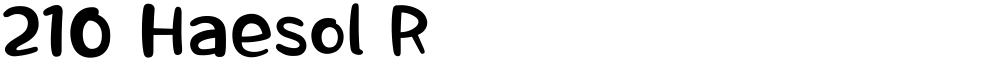 210 Haesol R