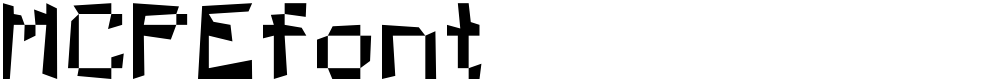 MCPEfont
