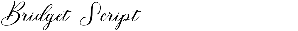 Bridget Script
