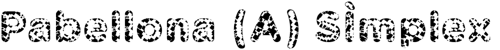 Pabellona (A) SÌmplex