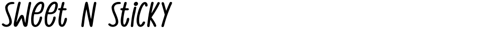Sweet N Sticky