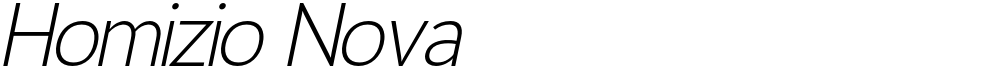 Homizio Nova
