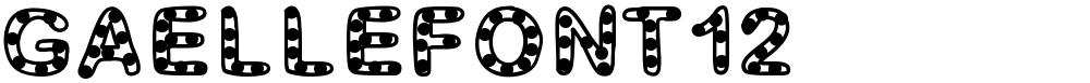 GaelleFont12